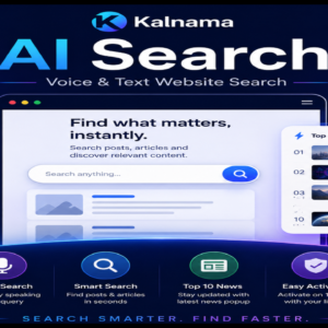 Kalnama AI Search  — Intelligent Voice Search for WordPress