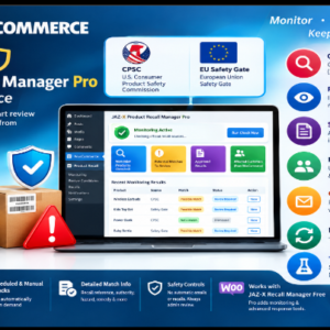WooCommerce Product Recall Manager